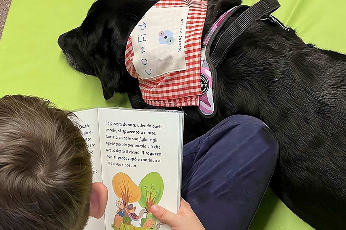 Lettura assistita dagli animali