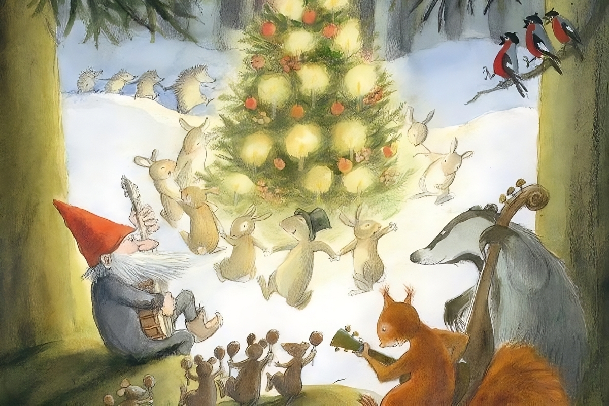 Natale nel grande bosco di Ulf Stark ed Eva Eriksson